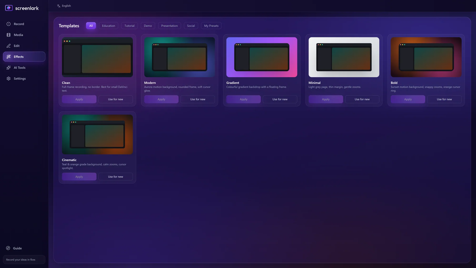 Templates